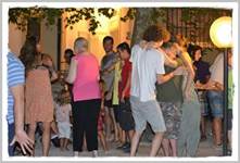 Festa da ballo a Villa Marina casa vacanze accessibili